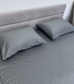 NATURAL GREY 17-4402 ECOTTON - набір наволочок 2 шт 50х70 TM NOVITA (24740) (світлина 3 з 4)