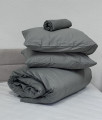 NATURAL GREY 17-4402 ECOTTON - набір наволочок 2 шт 50х70 TM NOVITA (24740) (світлина 4 з 4)