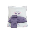 EXCLUSIVE SATEEN PARADISE фиолетовый - постельное белье TM HOBBY (Турция) (фото 3 из 3)