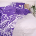 Підковдра ПРИНТ 19-0426 FUCSIA - ТМ MIRSON (світлина 4 з 4)