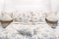 Постільна білизна LUMIERE FIORE SABBIA dis.5971 var.57, євро 200х220 TM CAVALIERI (Італія) (світлина 4 з 4)