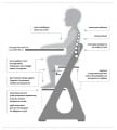 Дитячий стілець з регулюванням зросту ТМ MOBLER (С500-1) (світлина 4 з 13)