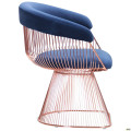 Кресло ROLLER, ROSE GOLD, ROYAL BLUE ТМ AMF (545679) (фото 2 из 13)