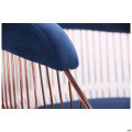Кресло ROLLER, ROSE GOLD, ROYAL BLUE ТМ AMF (545679) (фото 8 из 13)