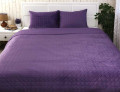 VIOLET - стьобаний чохол на подушку 50х70 TM РУНО (382.55_Violet) (світлина 3 з 7)