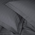 Постільна білизна SATIN STRIPE 30-0012 DARK GRAY - ТМ MIRSON (Україна-Італія) (світлина 2 з 6)