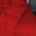 Постільна білизна SATIN STRIPE 30-0018 RED - ТМ MIRSON (Україна-Італія) (світлина 4 з 6)