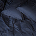 Постельное белье SATIN STRIPE 30-0020 SMOKY BLUE - ТМ MIRSON (Украина-Италия) (фото 7 из 7)