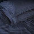 Постельное белье SATIN STRIPE 30-0020 SMOKY BLUE - ТМ MIRSON (Украина-Италия) (фото 3 из 7)