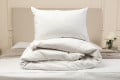 Простирадло на резинці БЯЗЬ, 150х200, білий - TM SLEEP CARE (Розпродаж) (світлина 8 з 9)