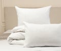 Комплект постельного белья БЯЗЬ БЕЛЫЙ - ТM SLEEP CARE (фото 7 из 9)