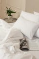 Комплект постельного белья БЯЗЬ БЕЛЫЙ - ТM SLEEP CARE (фото 6 из 9)