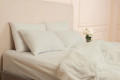 Комплект постільної білизни БЯЗЬ МОЛОЧНИЙ - ТM SLEEP CARE (світлина 3 з 4)