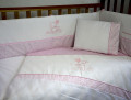 SWEET BEAR PINK 3 предмета (65х125см) - сменный постельный комплект в кроватку TM ВЕРЕС (Украина) (фото 3 из 6)
