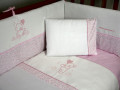 SWEET BEAR PINK 3 предмета (65х125см) - сменный постельный комплект в кроватку TM ВЕРЕС (Украина) (фото 6 из 6)