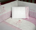 SWEET BEAR PINK 3 предмета (65х125см) - сменный постельный комплект в кроватку TM ВЕРЕС (Украина) (фото 7 из 6)