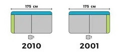 ЭТРО 2010/2001 - диван нераскладной с 1 боковиной 175 см TM DANIRO (Украина)