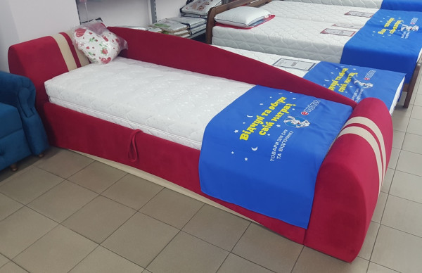 ФОРМУЛА, 70х190, кут Г - ліжко з підйомним механізмом ТМ CORNERS (Розпродаж)