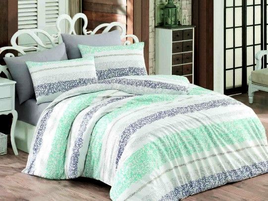 Постельное белье евро MOREL BLUE - TM BAHAR (010078312)