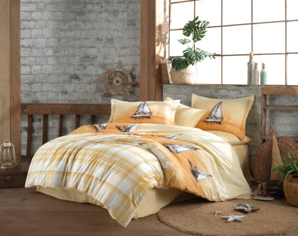 POPLIN MARITIM - постельное белье TM HOBBY (Турция)