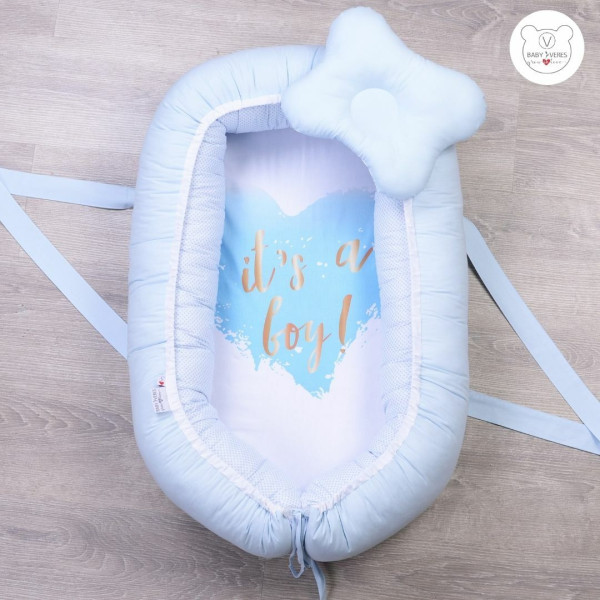 ITʼS A BOY! (450.31) - кокон-гніздечко ТМ ВЕРЕС (Україна)