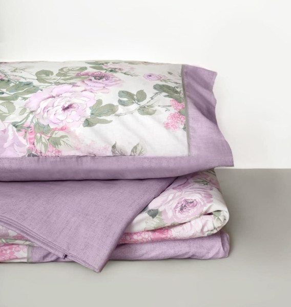 Постельное белье SILVIA PRINTED dis.7586 VAR 36, евро 200х220 TM CAVALIERI (Италия)