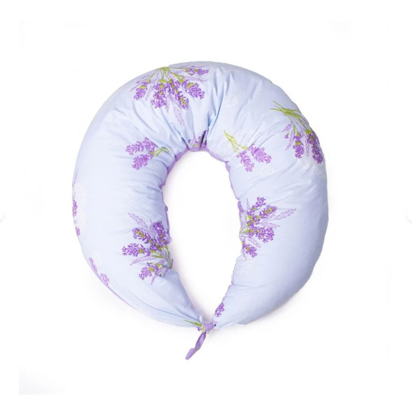 №8641 PRINT LINE 17-0130 LAVENDER SEA 100% MEMORY - подушка для вагітних та годування 30х170 см TM MIRSON (2200006347262)