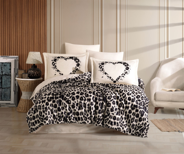 EXCLUSIVE SATEEN AURA бежевый - постельное белье TM HOBBY (Турция)