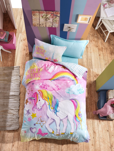 Постельное белье подростковое DREAM полуторный - ТМ COTTON BOX (Турция) (080077100)
