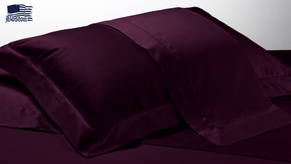 DARK PLUM OXFORD, 50х70 - наволочка TM BOSTON (Распродажа)