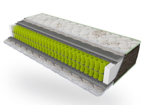 DELTA - ортопедический матрас ТМ EMM Sleep&fly organic (Украина)