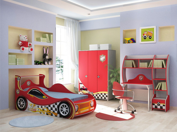 Детская комната DRIVER RED - ТМ BRIZ (Украина)