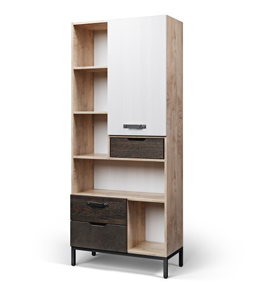 GOOD WOOD G-04 - шкаф книжный широкий TM BRIZ (Украина)