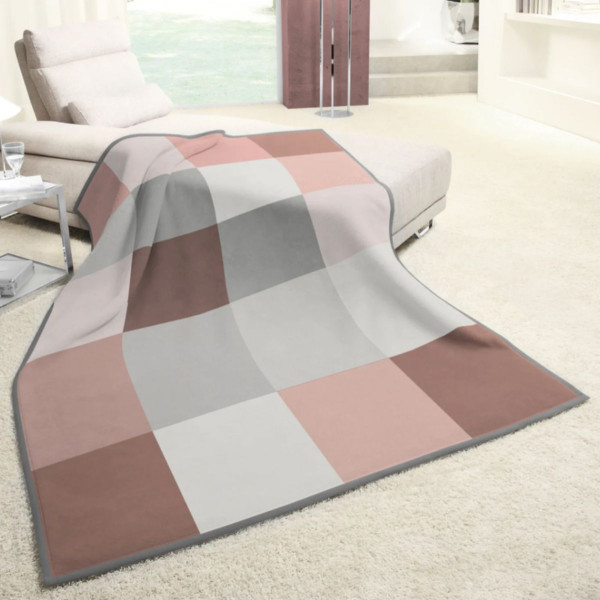 ITALIAN COLLEC. MEMORY PEACH - плед 150x200 TM BIEDERLACK (799593)