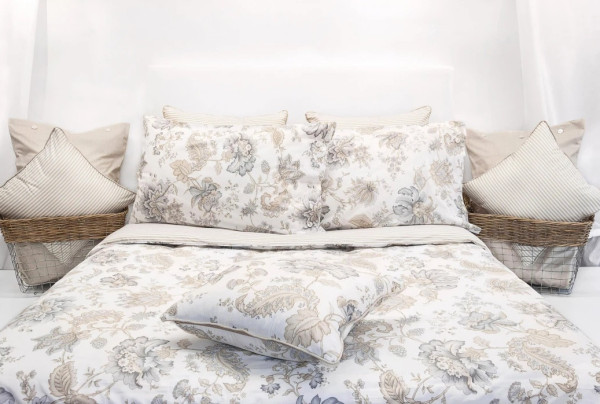 Постельное белье LUMIERE FIORE SABBIA dis.5971 var.57, big TM CAVALIERI (Италия)