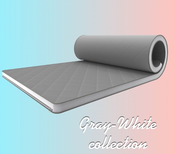 BORA - топпер TM FAMILY SLEEP Gray-White Collection (Украина)