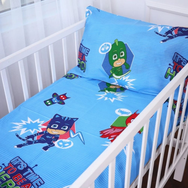 БЯЗЬ KIDS TIME 17-0463 LOVE STORIES - дитяче простирадло на гумці ТМ MIRSON