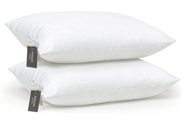 Набір подушок бавовняних 50х70 №1624 ECO LIGHT WHITE (СЕРЕДНІ) (2200002652322) - TM MIRSON