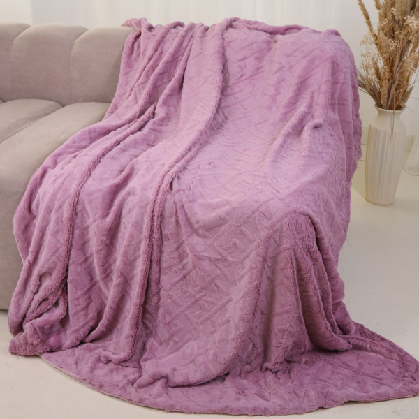 Плед №1009 DAMASK LILY - ТМ MIRSON (Украина-Италия)