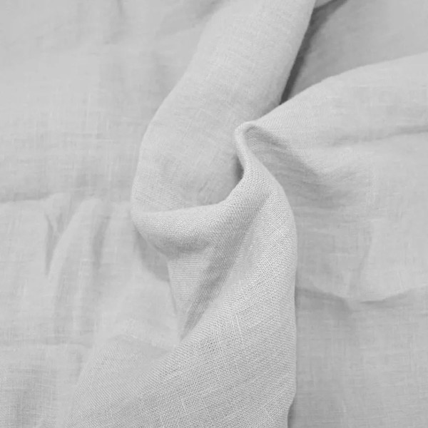 Простирадло на гумці ЛЬОН NATURAL LINEN GREY SKY - ТМ MIRSON