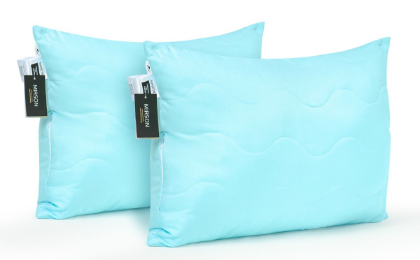 Набор антиаллергенных подушек 50х70 с Тенсель №1607 ECO LIGHT BLUE (СРЕДНИЕ) (2200002652049) - TM MIRSON