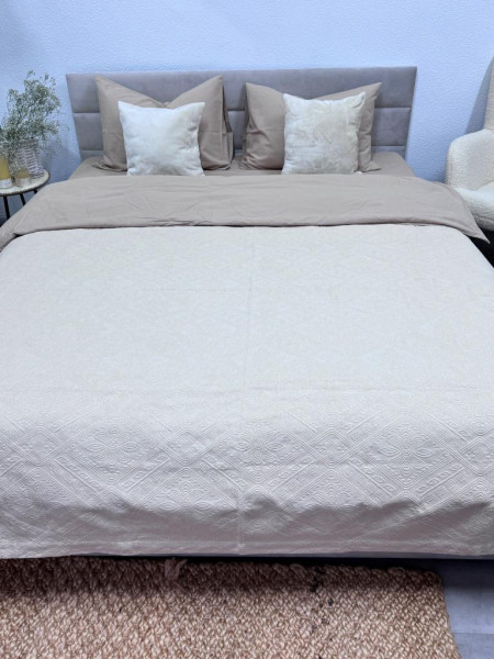 Плед-покрывало ECOTTON NATURAL - ТМ NOVITA (Украина)