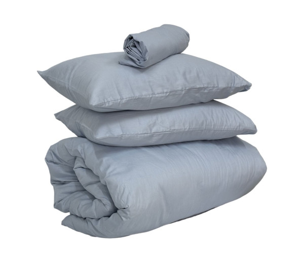 PEARL BLUE 14-4206 ECOTTON - набор наволочек 2 шт 70х70 TM NOVITA (24745)
