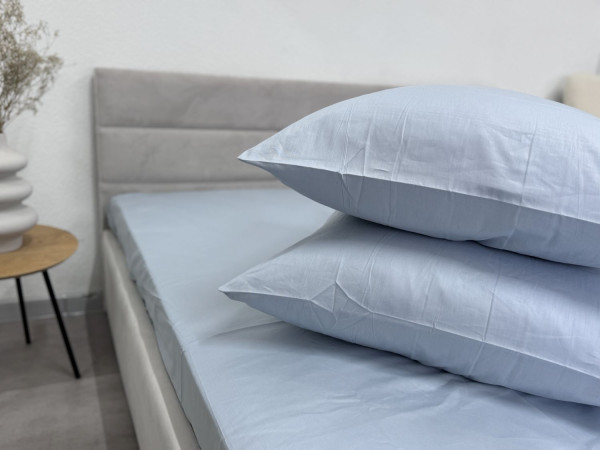 PEARL BLUE 14-4206 ECOTTON - набір наволочок 2 шт 50х70 TM NOVITA (24735)