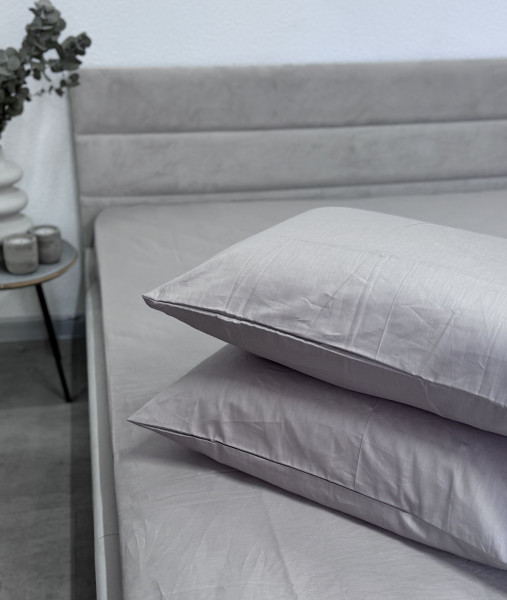 CHATEAU GREY 15-4503 ECOTTON - набір наволочок 2 шт 50х70 TM NOVITA (24737)