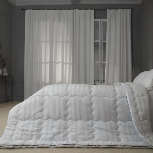 Одеяло демисезонное антиаллергенное C ЭВКАЛИПТОМ  ROYAL PEARL HAND MADE 661 - ТМ MIRSON (Україна)