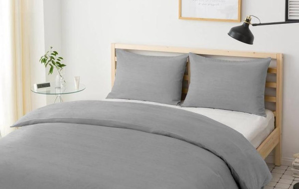 Наволочка Hotel Collection Cotton MELANGE GREY, 70х70 - TM U-TEK (Распродажа)