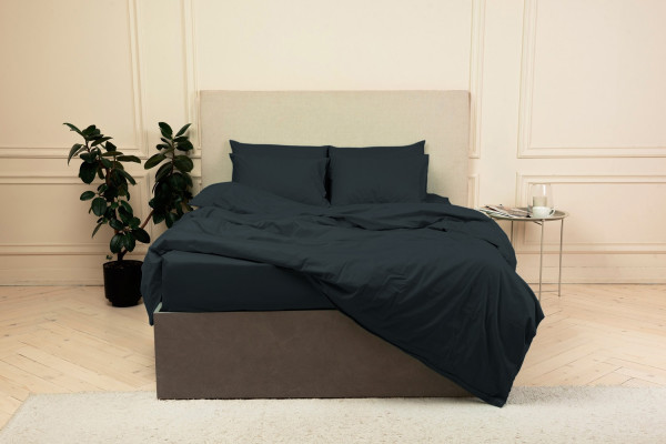 Комплект постельного белья САТИН ЧЕРНЫЙ - ТM SLEEP CARE