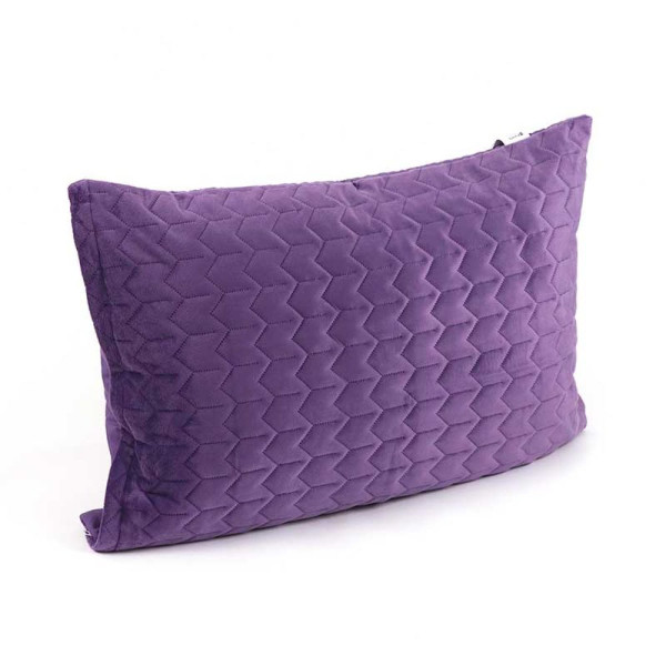 VIOLET - стьобаний чохол на подушку 50х70 TM РУНО (382.55_Violet)