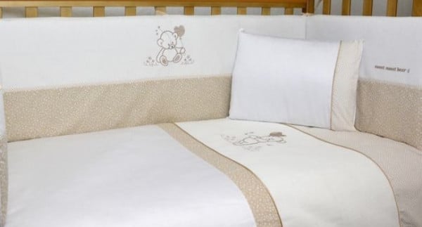 SWEET BEAR BEIGE 3 предмети - змінний постільний комплект TM ВЕРЕС (Розпродаж)